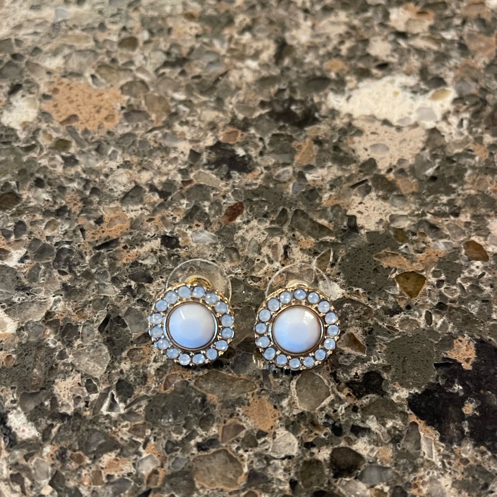 White Earings
